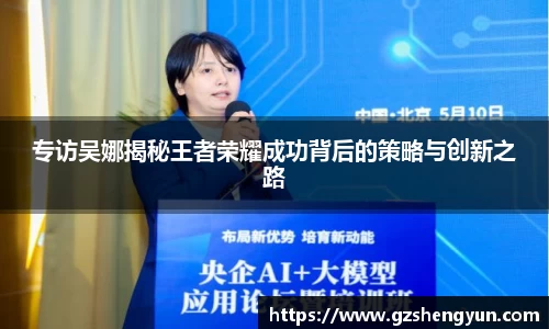 专访吴娜揭秘王者荣耀成功背后的策略与创新之路